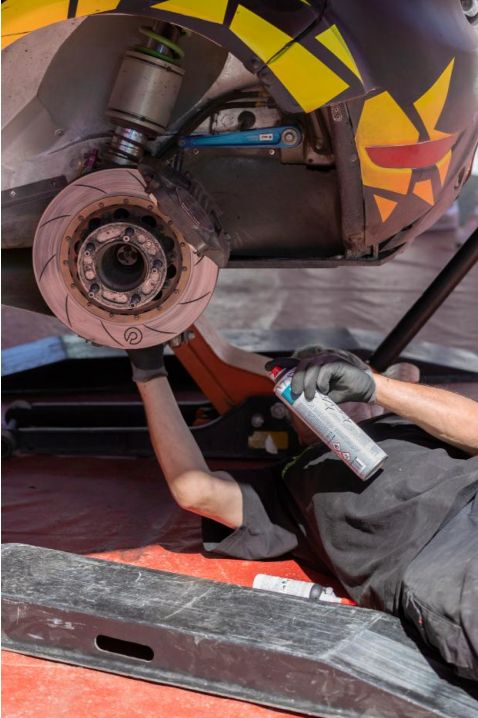 Prueba en pista